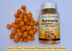 Load image into Gallery viewer, Turmeric Curcumin with Ginger vegetarian gelatin-free gummies
