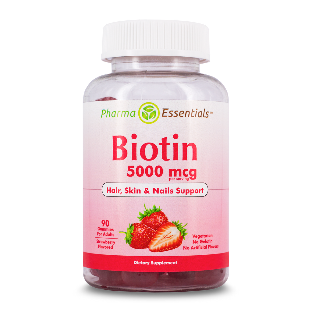 Biotin 5000 mcg gelatin-free gummies 