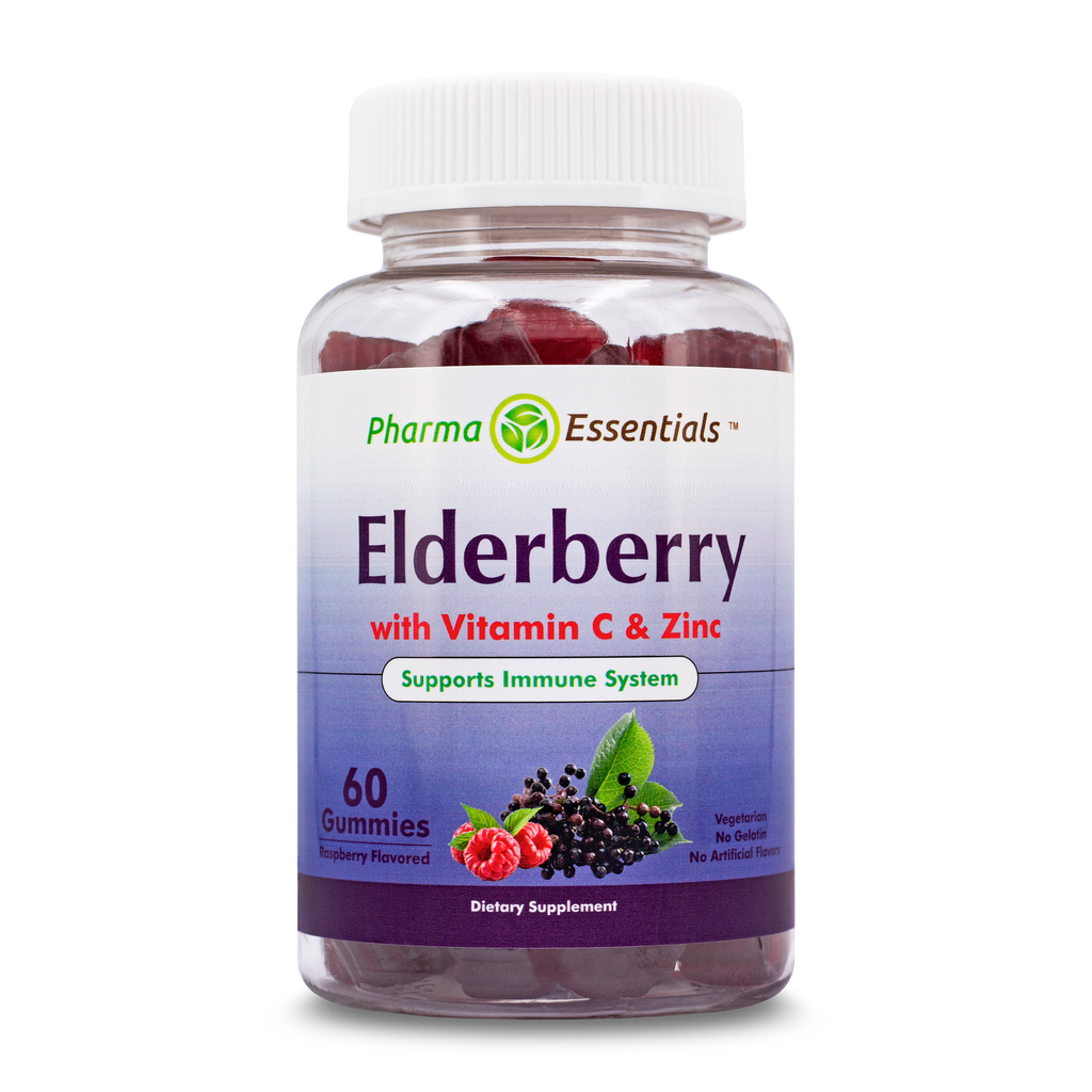 Elderberry  gelatin-free 60 Gummies