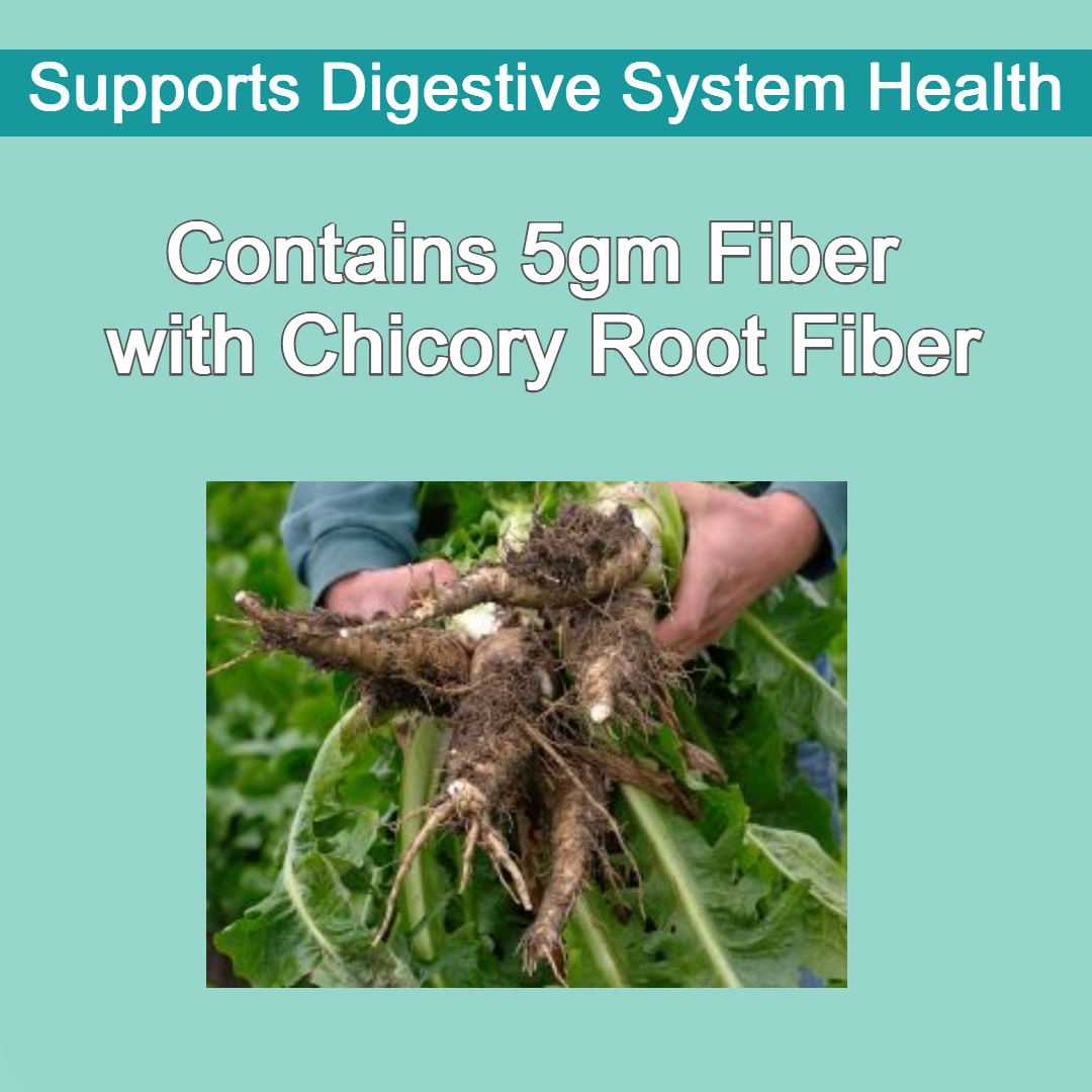 Fiber 5gm with Chicory Root Fiber, vegetarian gelatin-free gummies