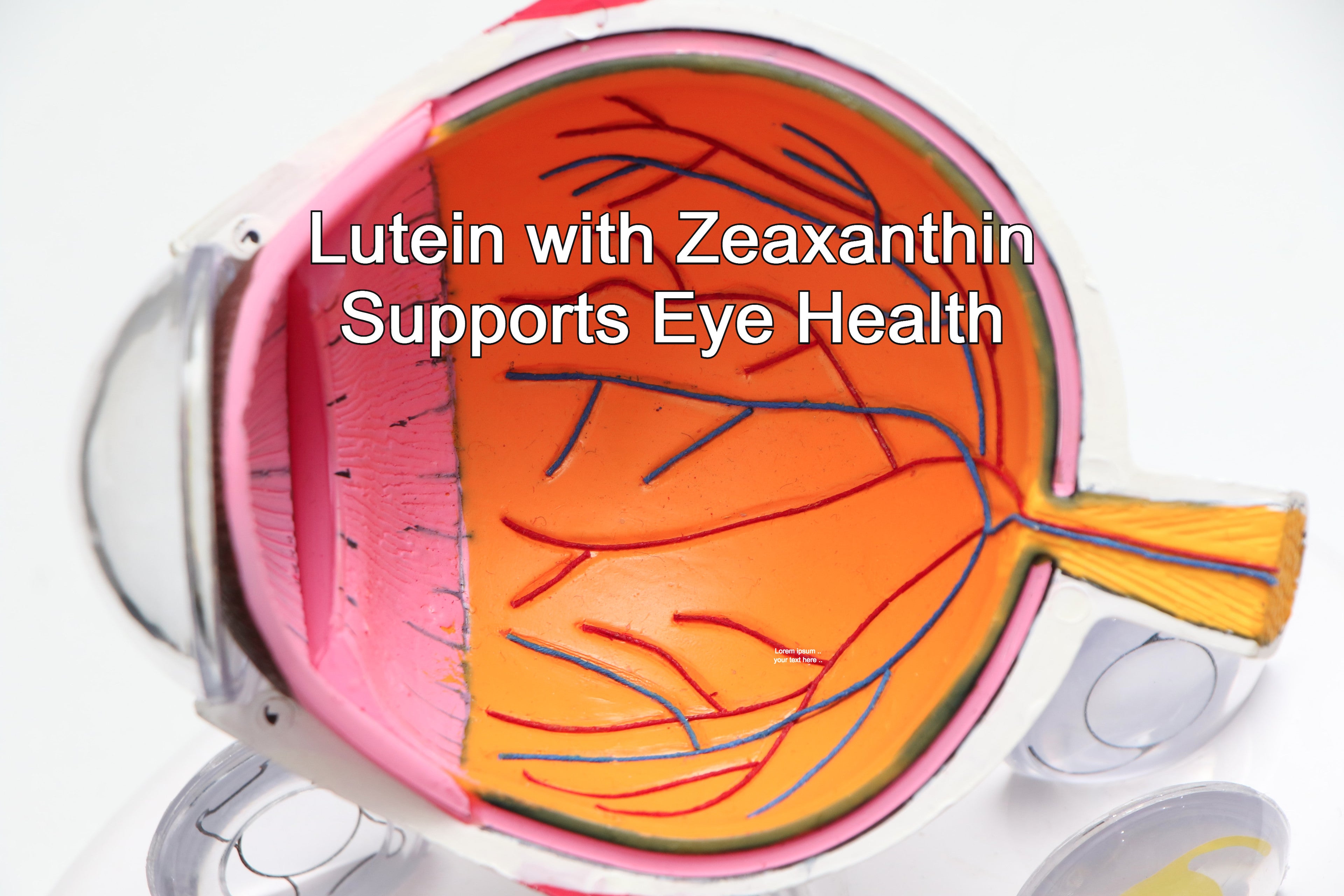 Lutein 20 mg with Zeaxanthin vegetarian, gelatin-free gummies