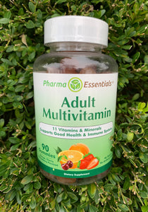 Adult multivitamin vegetarian gelatin-free gummies
